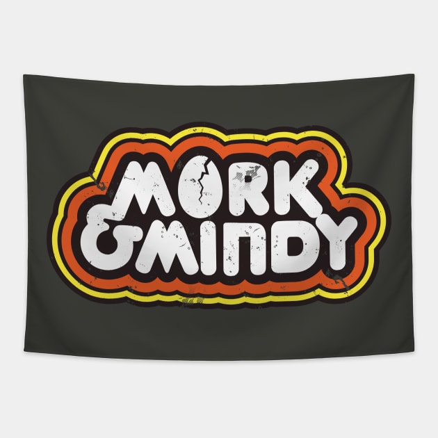 Mork & Mindy - 70s Show Tapestry by SALENTOmadness