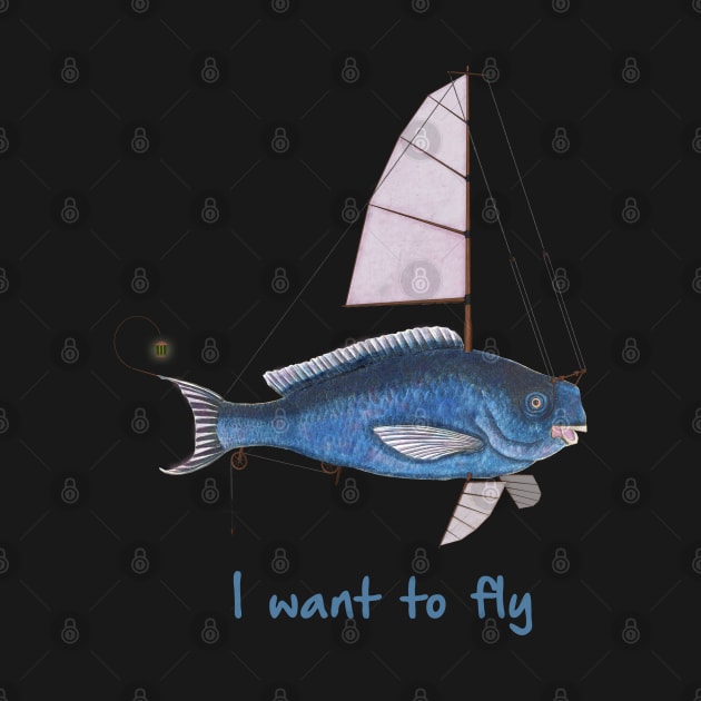 I want to fly by CatyArte