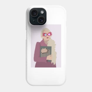 Luna Lovegood with Spectrespecs and Quibbler Phone Case