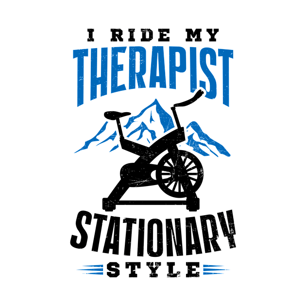 Spinning Shirt | I Ride My Therapist by Gawkclothing