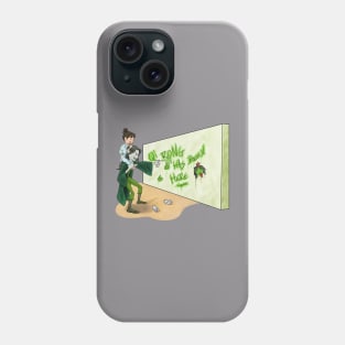 Qi Rong has been here Phone Case