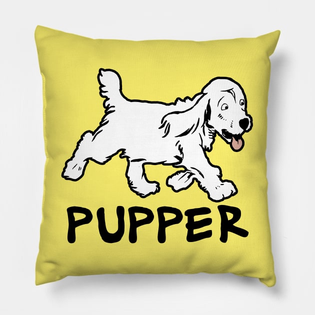 Pupper Pillow by SandraKC