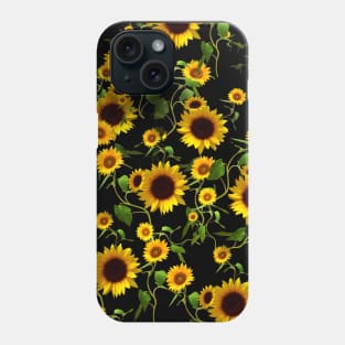 Sunflower Pattern Phone Case