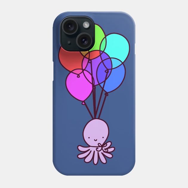 Balloon Octopus Phone Case by saradaboru