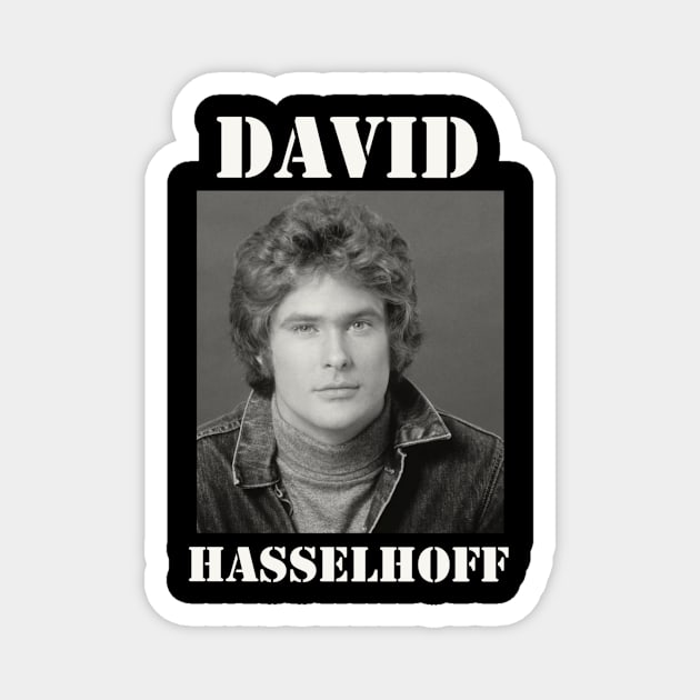 David Hasselhoff Magnet by PlokadStories