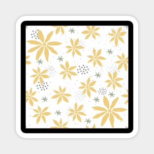 Floral Pattern Magnet