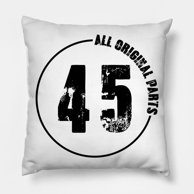 45th All original Parts Pillow by C_ceconello