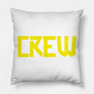 2 sides print- Gaffer Tape Technician- CREW Small Gaffer Yellow Pillow