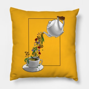 Floral Tea Pillow