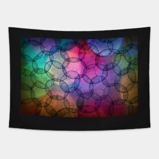 abstract colorful background Tapestry