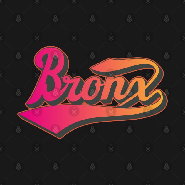 New York Bronx, New York Bronx Schriftzug, Bronx Logo by Boogosh