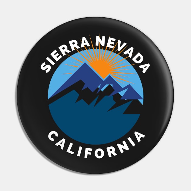 Sierra Nevada California - Sierra Nevada Ski Snowboard Mountain California Yosemite Travel Pin by Famgift