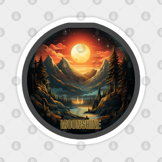 MOONSHINE Magnet by baseCompass