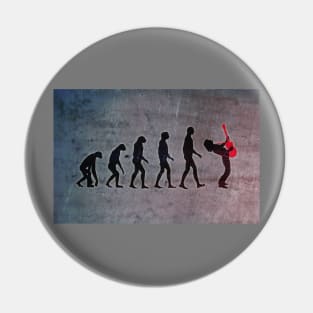 Rock evolution Pin