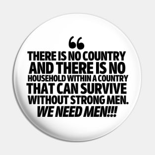 We need men! Pin