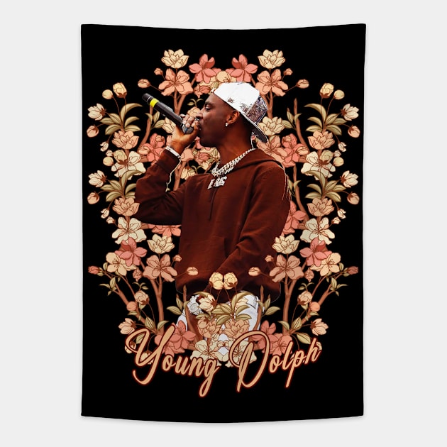 Young Dolph Tapestry by SecretGem