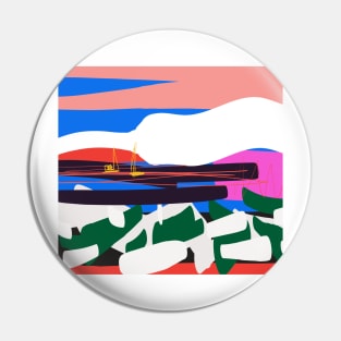 Boats Pin