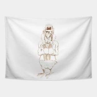 Animal human chimera Tapestry