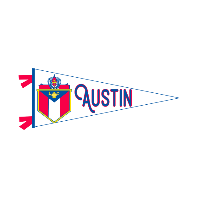 Austin Flag Pennant by zsonn