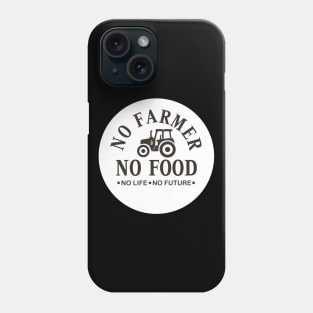 No Farmer No Food Phone Case