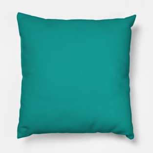 Solid Turquoise Pillow
