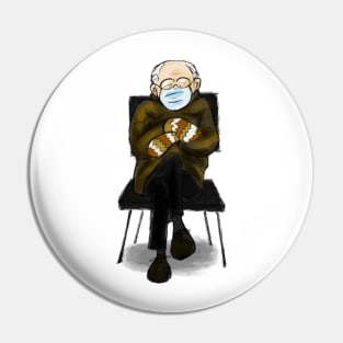 Bernie's Mittens Pin