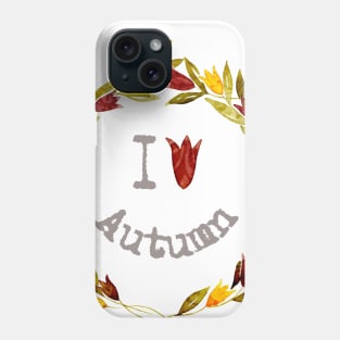 I love Autumn - Pocket Size Phone Case