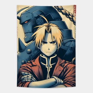 Anime Wonderland: Whimsical Art Prints Featuring Manga-Inspired Designs for Otaku Bliss! Tapestry