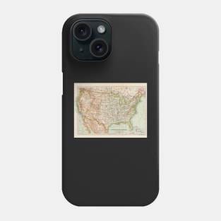 USA Antique Maps Phone Case