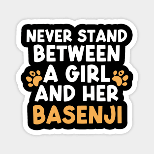 Basenji Girl Magnet