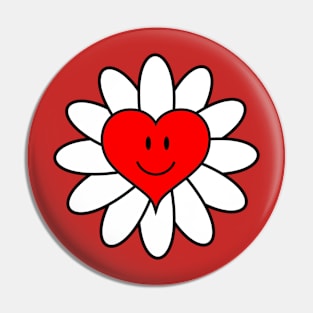 Daisy Valentine Pin