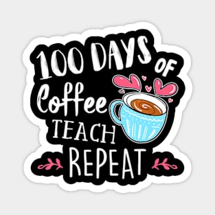 100Th Day School Teacher Magnet