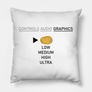 Tater Graphics - inverted Pillow