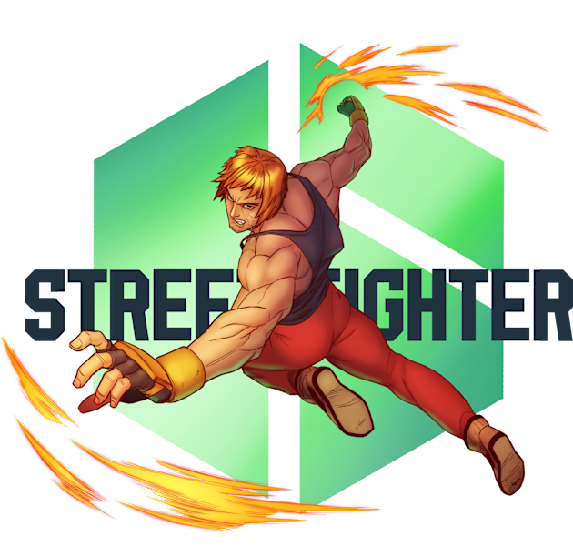 Ken Street fighter 6 Kids T-Shirt by LuizFerrarezzi