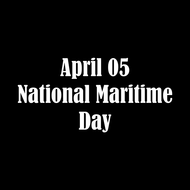 National Maritime Day by Fandie