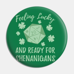 D&D St. Patrick's Day Pin