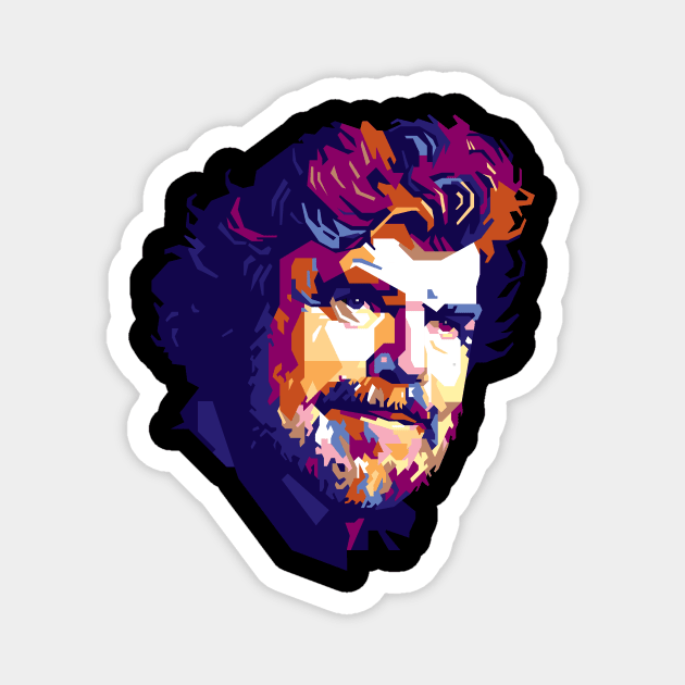 Reinhold Messner Magnet by difrats