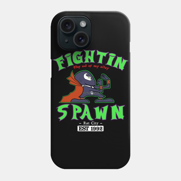 Fightin Spawn Phone Case by Milasneeze