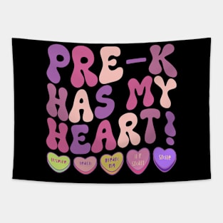 kindergarten has my heart teacher prek has my heart Tapestry