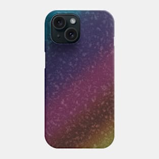 Gradient color pattern with speckles Phone Case