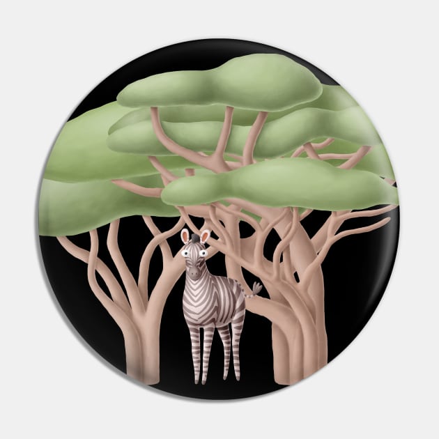 Cute zebra in safari Pin by CaptainPixel