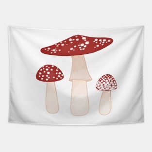 Amanita Mushroom Tapestry