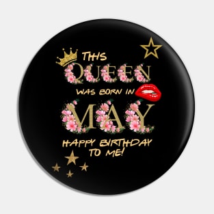 May Birthday Pin
