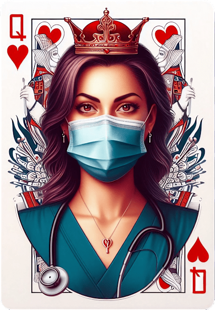 Doctor Playing Card Kids T-Shirt by Dmytro