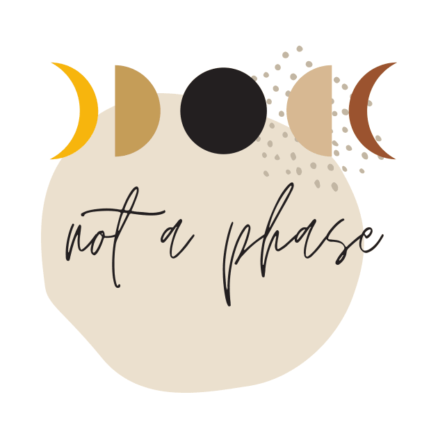 Not a Phase Moon by Bohemian Designer