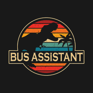 Bus Assistant Dinosaur T-Shirt