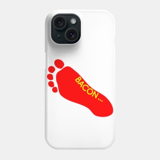 Bacon Foot Tattoo Phone Case