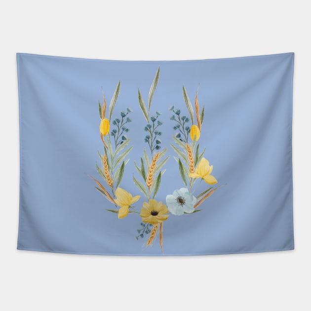 Ukraine Tapestry by Myartstor 