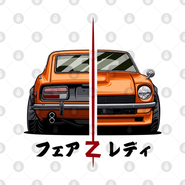 Fairlady Z 240Z (280Z) Front and Rear by Markaryan