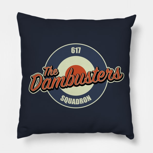 617 Squadron Pillow by TCP
